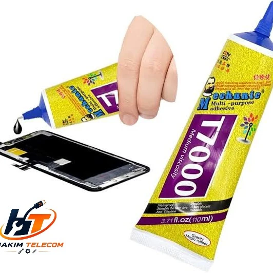 MECHANIC T7000 White Mobile Phone Repair Glue Strong Adhesive for LCD & Frame Fixing