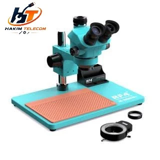 RF4 RF7050-TVP+ Trinocular Stereo Microscope 2025 Edition 3D Continuous Zoom