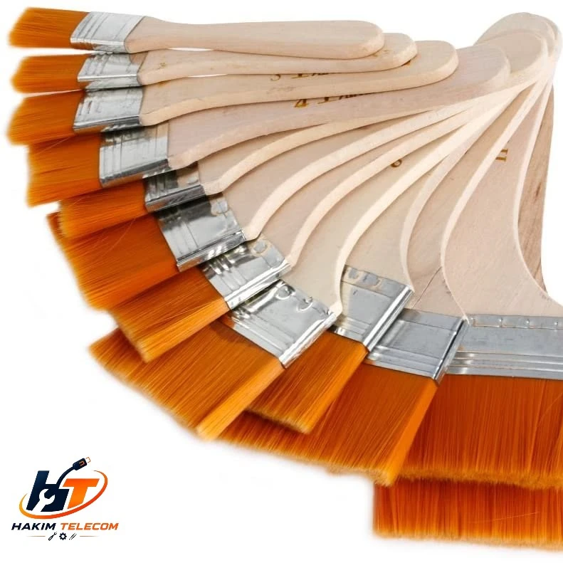 Static Wooden Nylon Soft Wood Handle Nylon Soft PCB Cleaning Brush