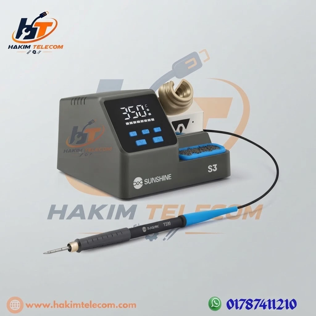 SUNSHINE S3 210 Intelligent Soldering Station 2-second Heating for Mobile Phone Repair Motherboard PCB IC Chip Soldering Too