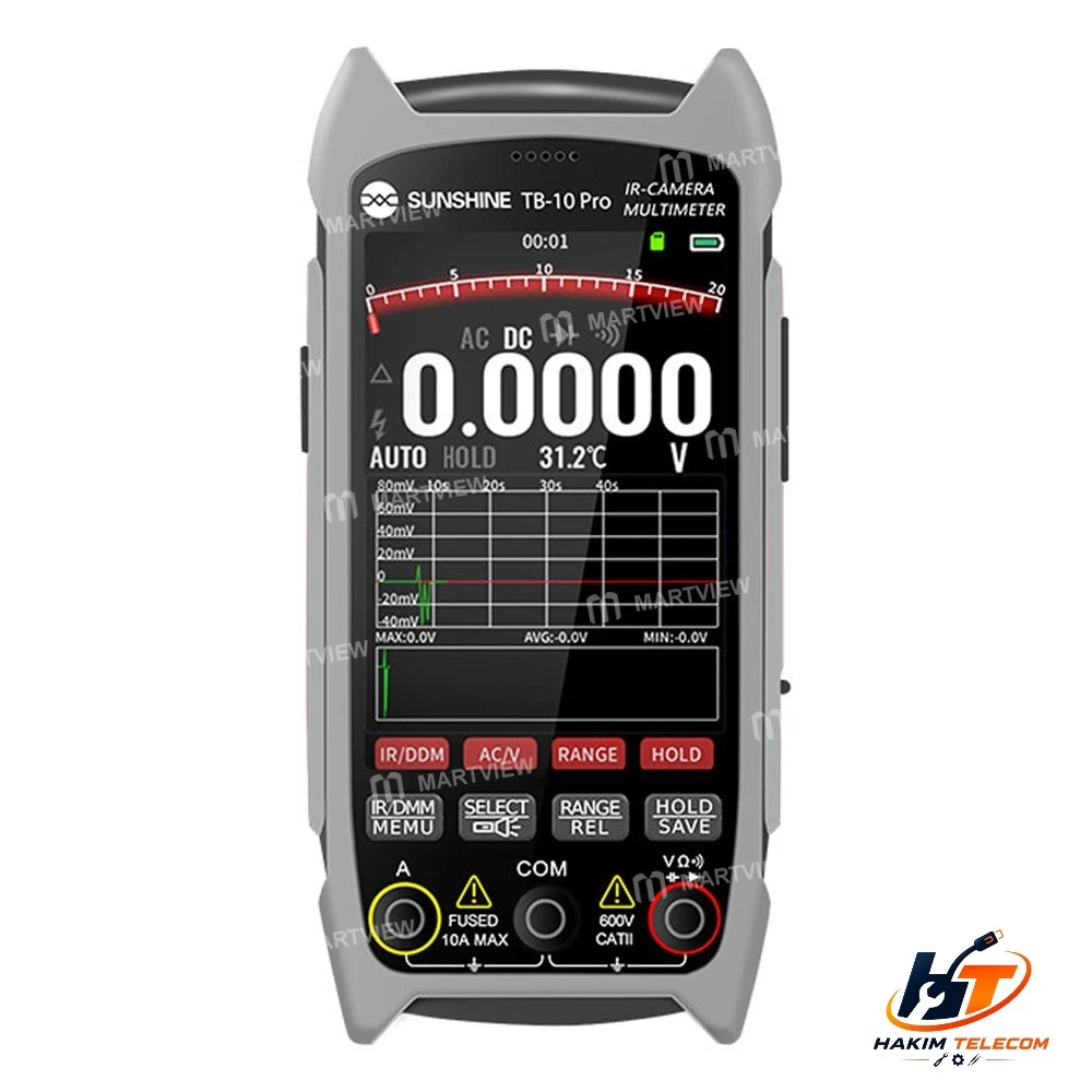 SUNSHINE TB-10 Pro Motherboard Testing Electronic multimeter Handheld Thermal