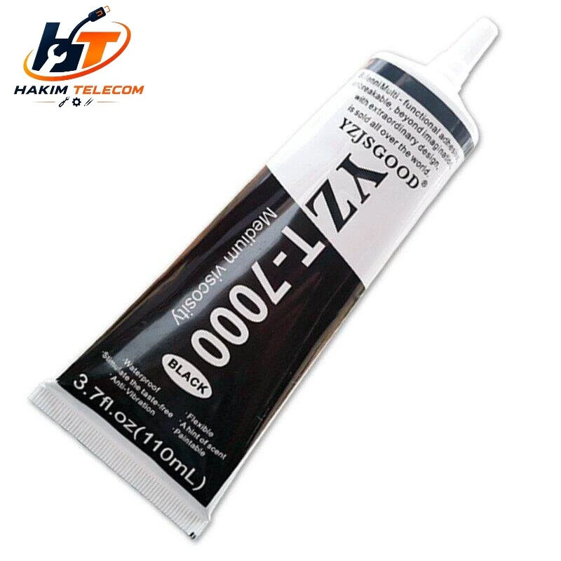 YZT-7000 50ml Strong Black Glue Mobile Phone Screen & Display Repair Adhesive